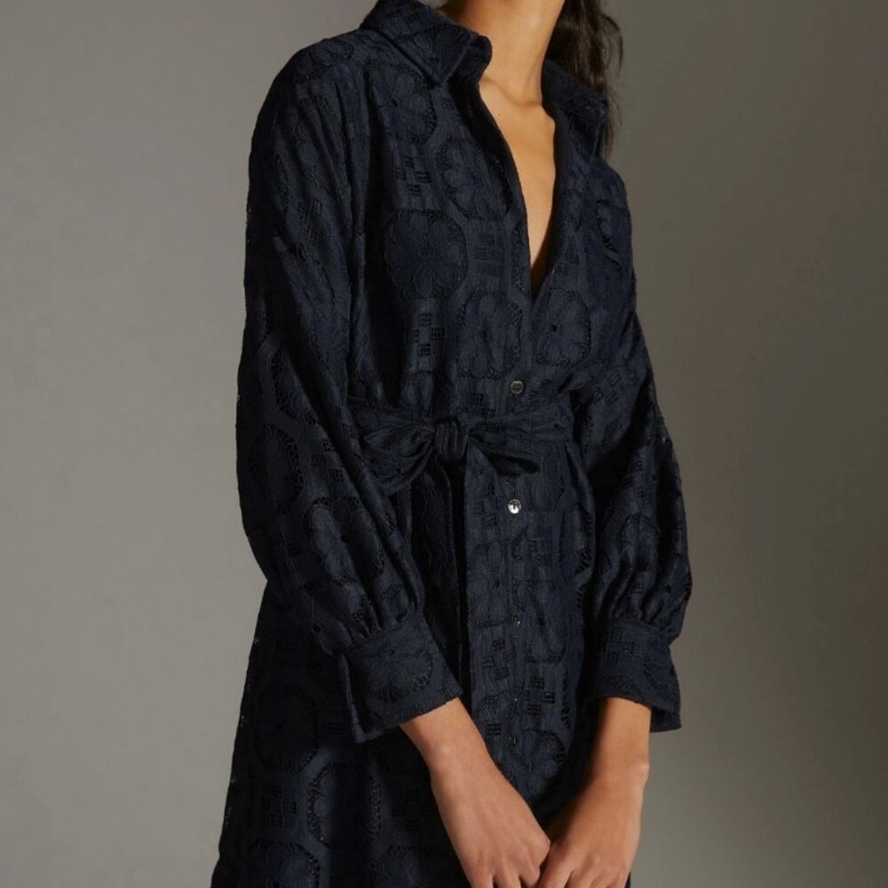 Anthropologie Maeve Belted Sundress